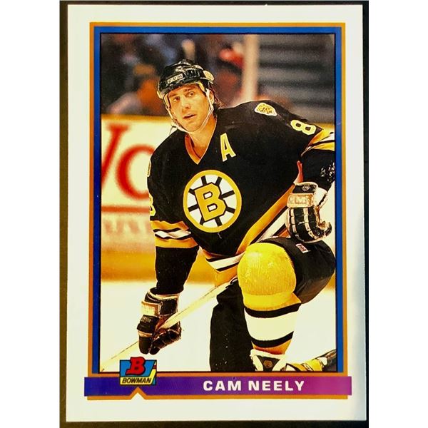 1991-92 BOWMAN CAM NEELY (HOF)
