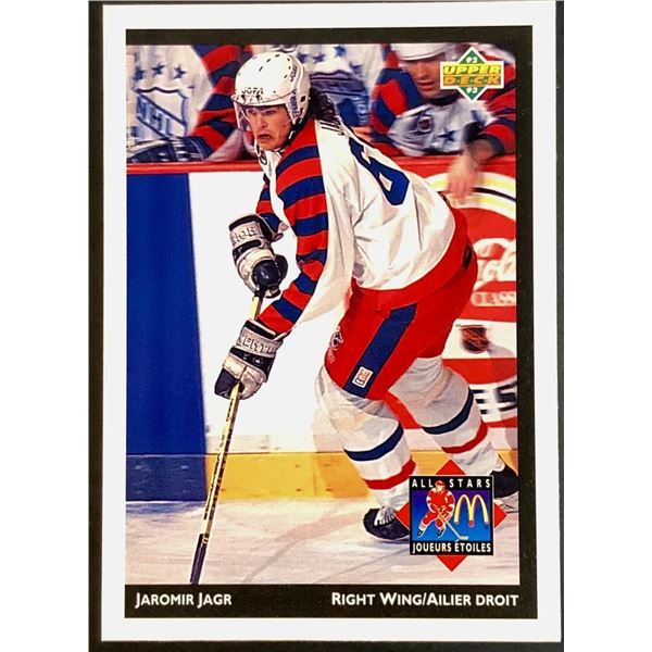 1992-93 UPPER DECK JAROMIR JAGR (HOF)