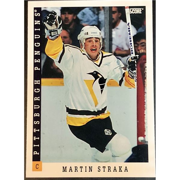 1993-94 SCORE MARTIN STRAKA ROOKIE CARD