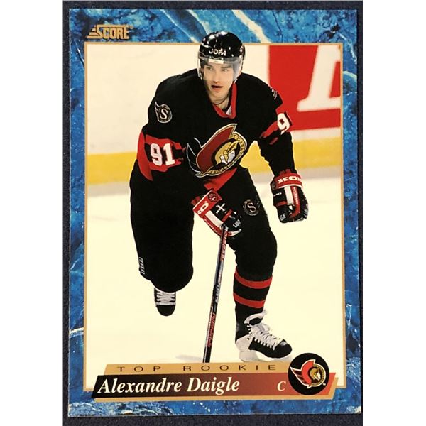 1994-95 PINNACLE ALEXANDRE DAIGLE ROOKIE CARD