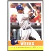 Image 1 : 2006 FLEER RICKIE WEEKS ROOKIE CARD