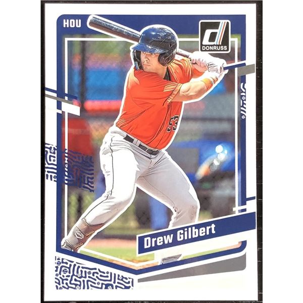 2023 DONRUSS DREW GILBERT ROOKIE CARD