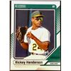 Image 1 : 2024 DONRUSS RICKEY HENDERSON (HOF)