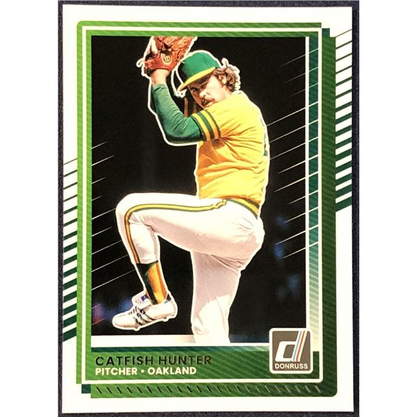 2025 DONRUSS CATFISH HUNTER (HOF)