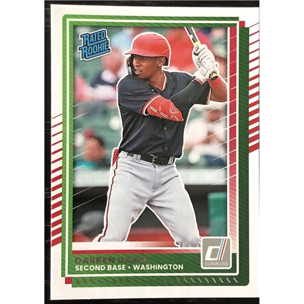 2025 DONRUSS DARREN BAKER ROOKIE CARD