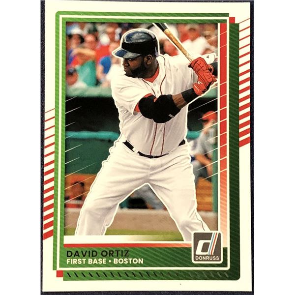 2025 DONRUSS DAVID ORTIZ (HOF)