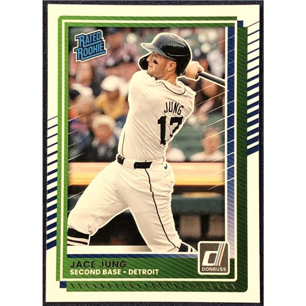 2025 DONRUSS JACE JUNG ROOKIE CARD