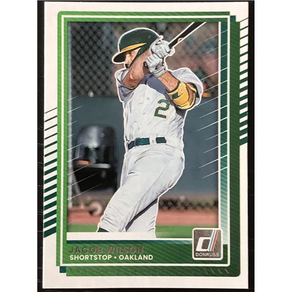 2025 DONRUSS JACOB WILSON ROOKIE CARD