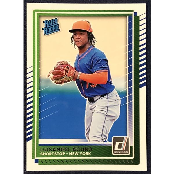 2025 DONRUSS LUISANGEL ACUNA ROOKIE CARD