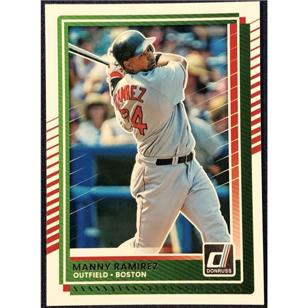 2025 DONRUSS MANNY RAMIREZ (HOF)