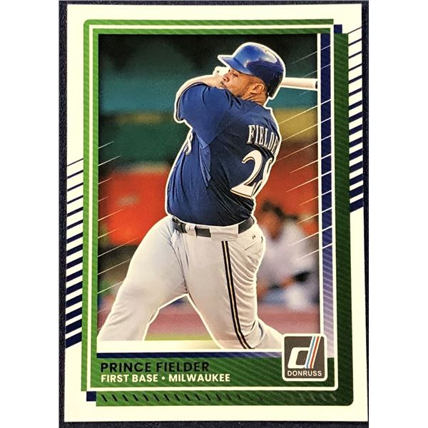 2025 DONRUSS PRINCE FIELDER