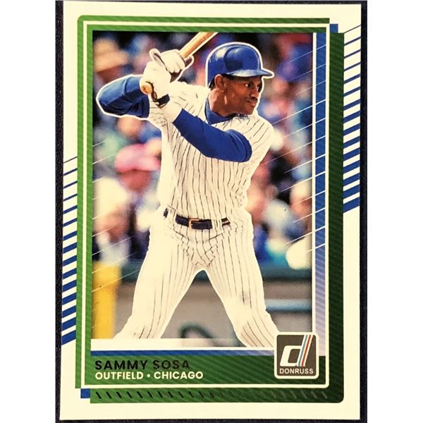 2025 DONRUSS SAMMY SOSA
