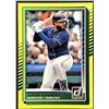 Image 1 : 2025 DONRUSS YELLOW PARALLEL JUNIOR CAMINERO ROOKIE CARD