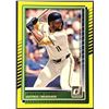 Image 1 : 2025 DONRUSS YELLOW PARALLEL JACKSON CHOURIO ROOKIE CARD