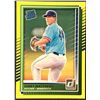 Image 1 : 2025 DONRUSS YELLOW PARALLEL ZEBBY MATTHEWS ROOKIE CARD