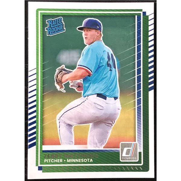 2025 DONRUSS ZEBBY MATTHEWS ROOKIE CARD