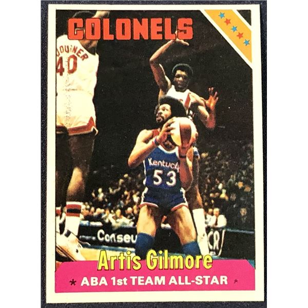 1975-76 TOPPS ARTIS GILMORE (HOF)