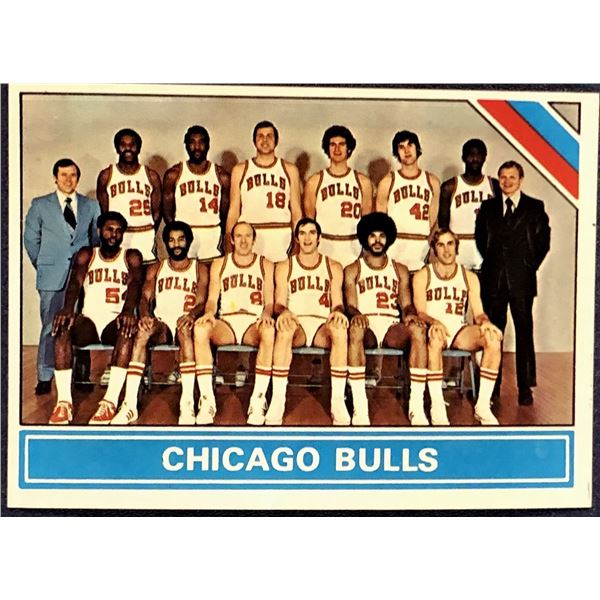 1975-76 TOPPS CHICAGO BULLS