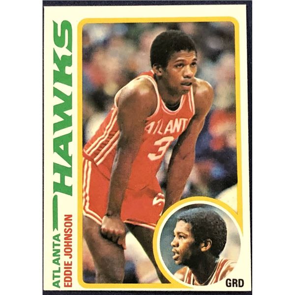 1978-79 TOPPS EDDIE JOHNSON ROOKIE CARD