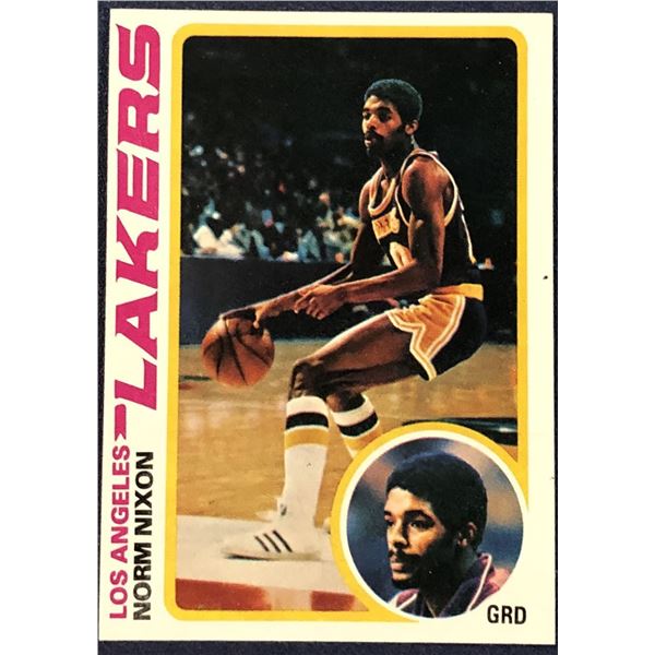 1978-79 TOPPS NORM NIXON ROOKIE CARD