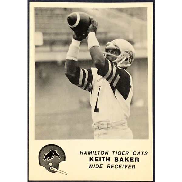 1981 JOGO CFL KEITH BAKER