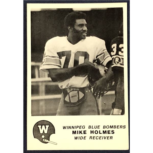 1981 JOGO CFL MIKE HOLMES