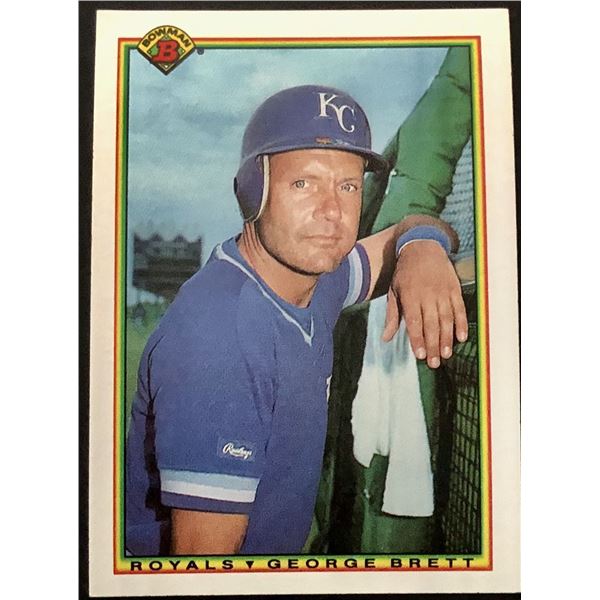 1990 BOWMAN GEORGE BRETT (HOF)