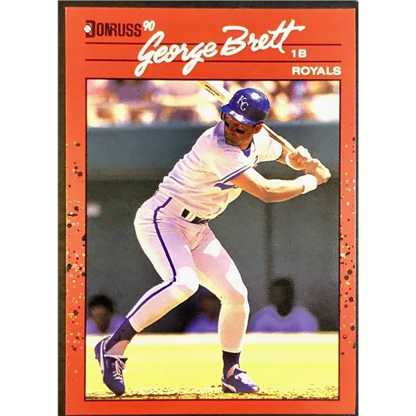 1990 DONRUSS GEORGE BRETT (HOF)