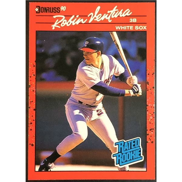 1990 DONRUSS ROBIN VENTURA ROOKIE CARD