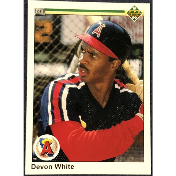 1990 UPPER DECK DEVON WHITE