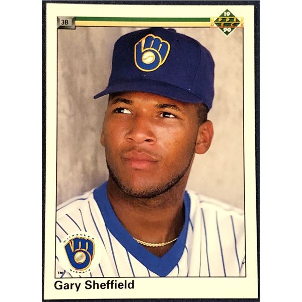 1990 UPPER DECK GARY SHEFFIELD