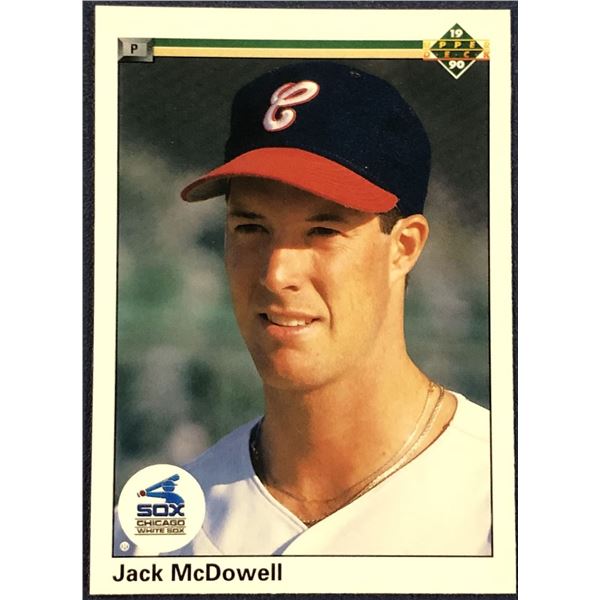 1990 UPPER DECK JACK McDOWELL ROOKIE CARD