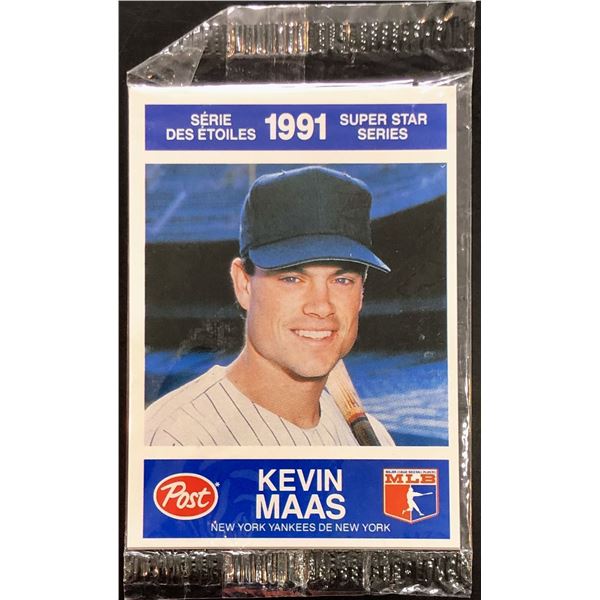 1991 POST CEREAL KEVIN MAAS / LENNY DYKSTRA