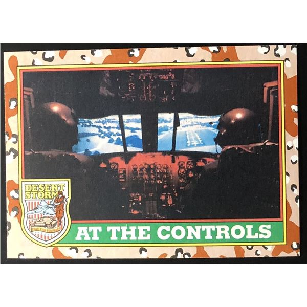 1991 TOPPS DESERT STORM AT THE CONTROLS