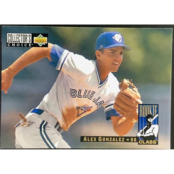 1994 UPPER DECK ALEX GONZALEZ ROOKIE CARD