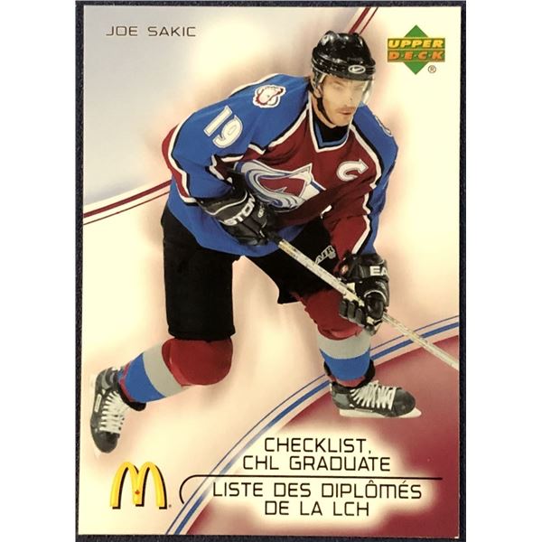 2005-06 UPPER DECK JOE SAKIC (HOF)