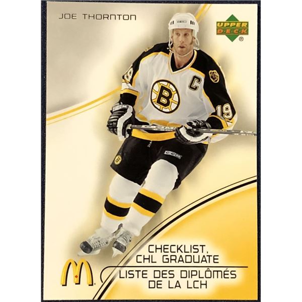 2005-06 UPPER DECK JOE THORNTON (HOF)