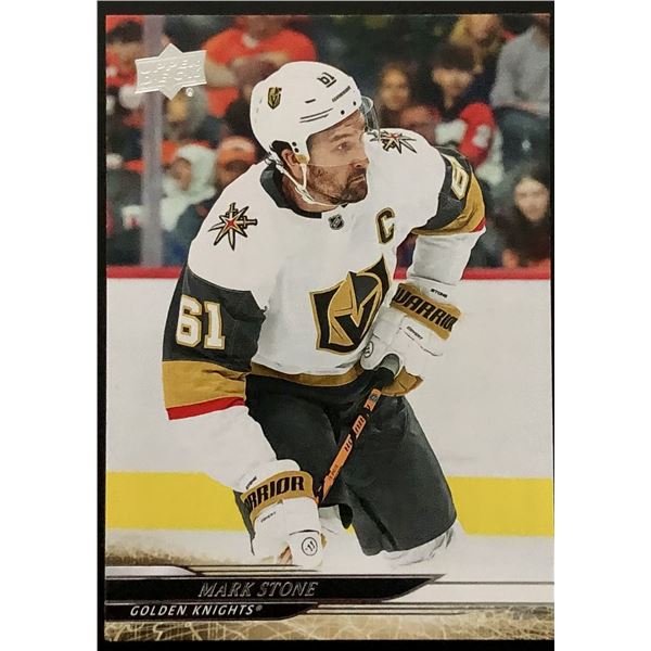 2024-25 UPPER DECK MARK STONE
