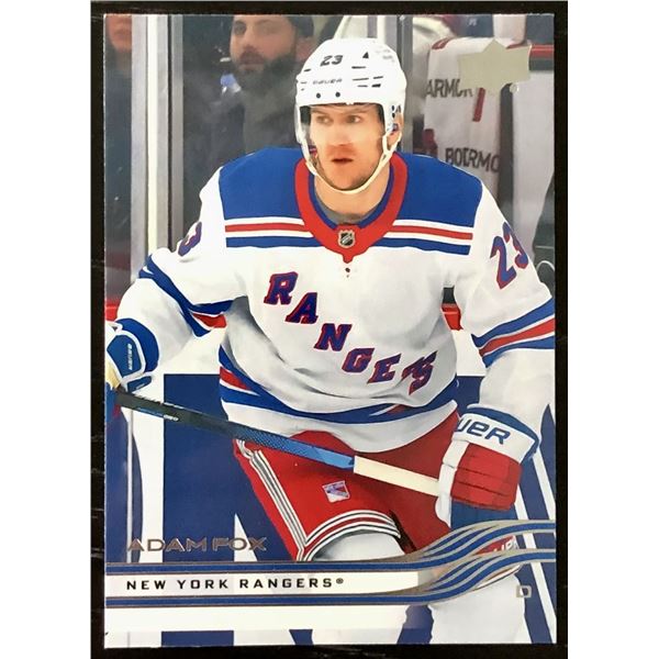 2025-26 UPPER DECK ADAM FOX