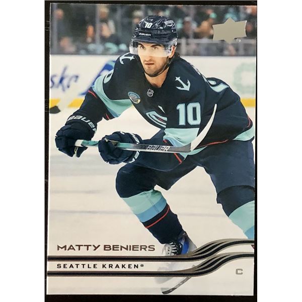 2025-26 UPPER DECK MATTY BENIERS