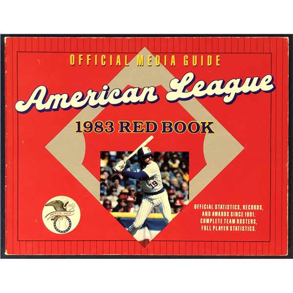 1983 AMERICAN LEAGUE RED BOOK