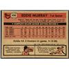 Image 2 : 1981 TOPPS EDDIE MURRAY (HOF)