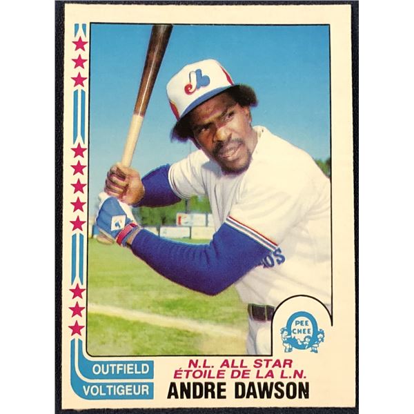 1982 O-PEE-CHEE BASEBALL ANDRE DAWSON (HOF)
