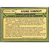 Image 2 : 1982 O-PEE-CHEE BASEBALL ANDRE DAWSON (HOF)
