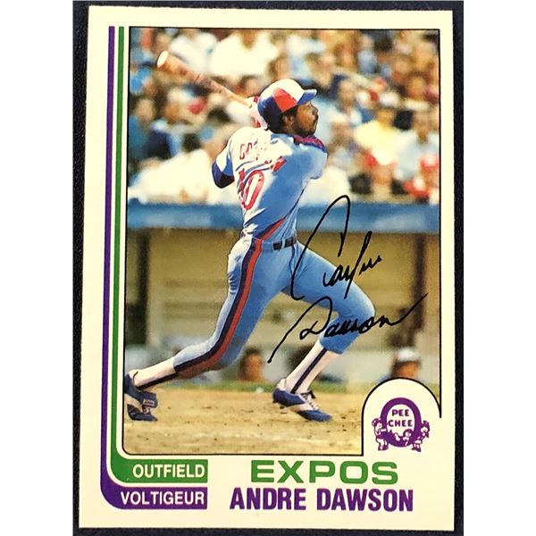 1982 O-PEE-CHEE BASEBALL ANDRE DAWSON (HOF)