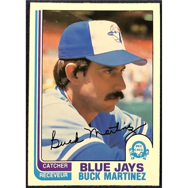 1982 O-PEE-CHEE BASEBALL BUCK MARTINEZ