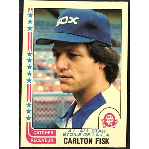 1982 O-PEE-CHEE BASEBALL CARLTON FISK (HOF)