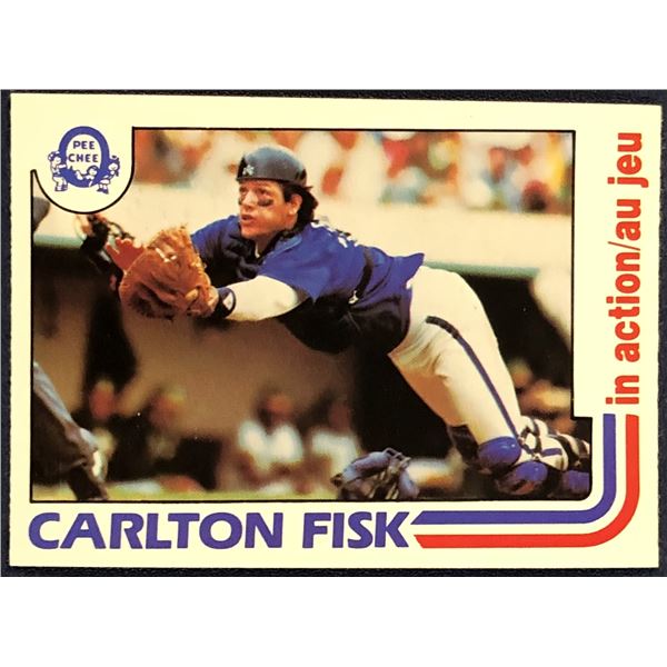 1982 O-PEE-CHEE BASEBALL CARLTON FISK (HOF)