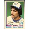 Image 1 : 1982 O-PEE-CHEE BASEBALL DAVE STIEB
