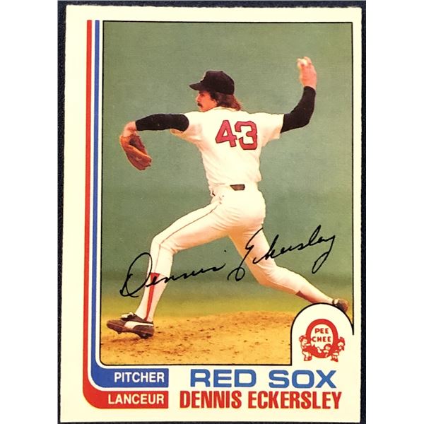 1982 O-PEE-CHEE BASEBALL DENNIS ECKERSLEY (HOF)